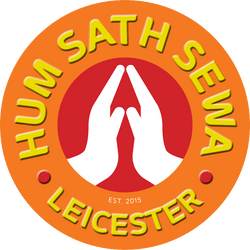 Hum Sath Sewa Leicester Logo